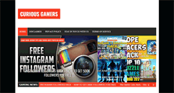 Desktop Screenshot of curiousgamers.com